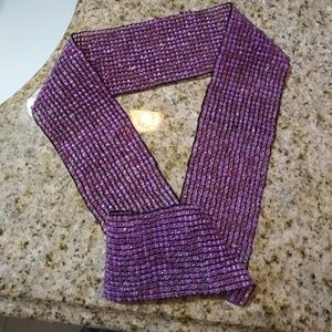 Beaded Fuschia Elastic Belt